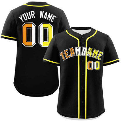 Custom Black Maverique For Pride Month Classic Style Authentic Baseball Jersey