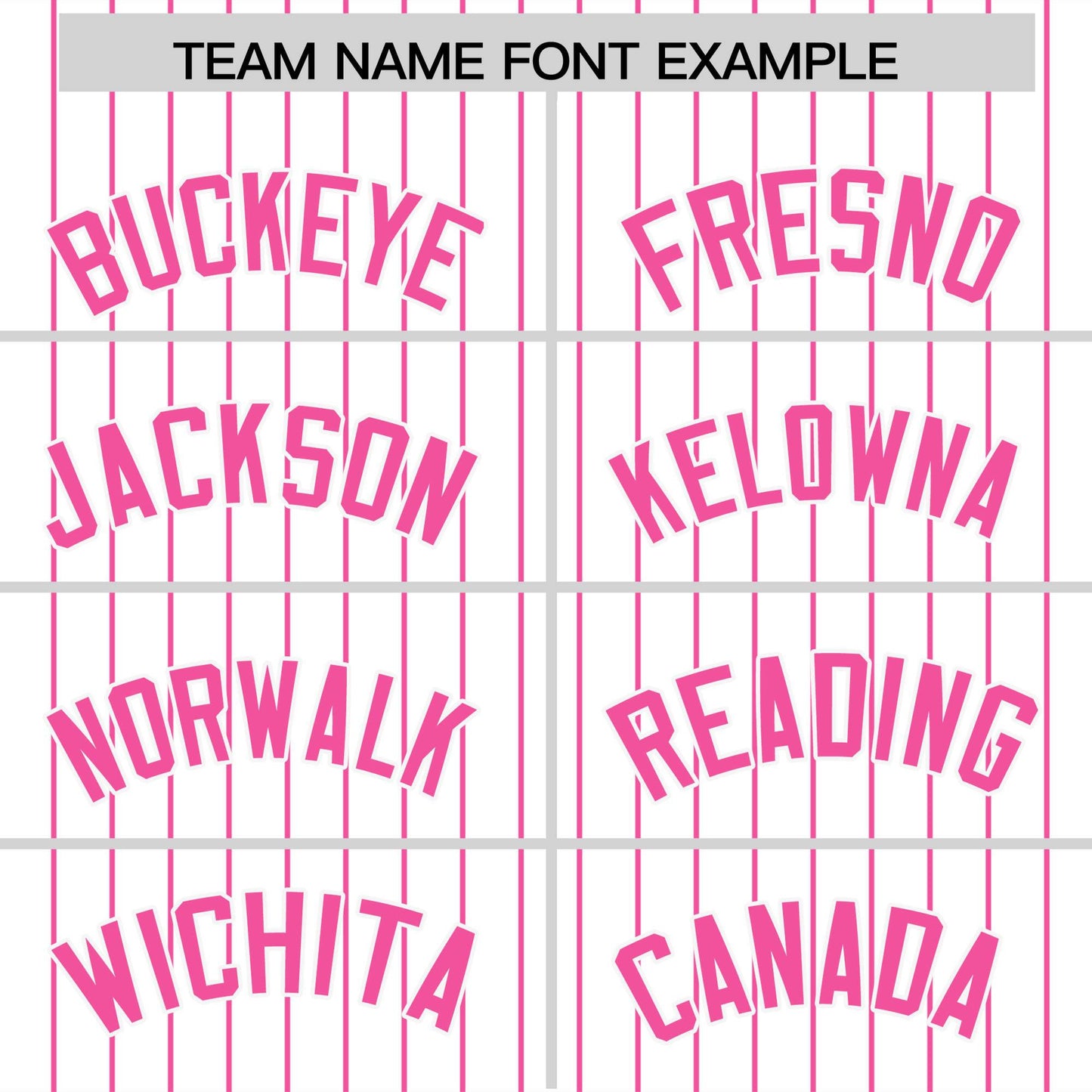 Custom White Pink Pinstripe Personalized Two-Tone Authentic Baseball Jersey