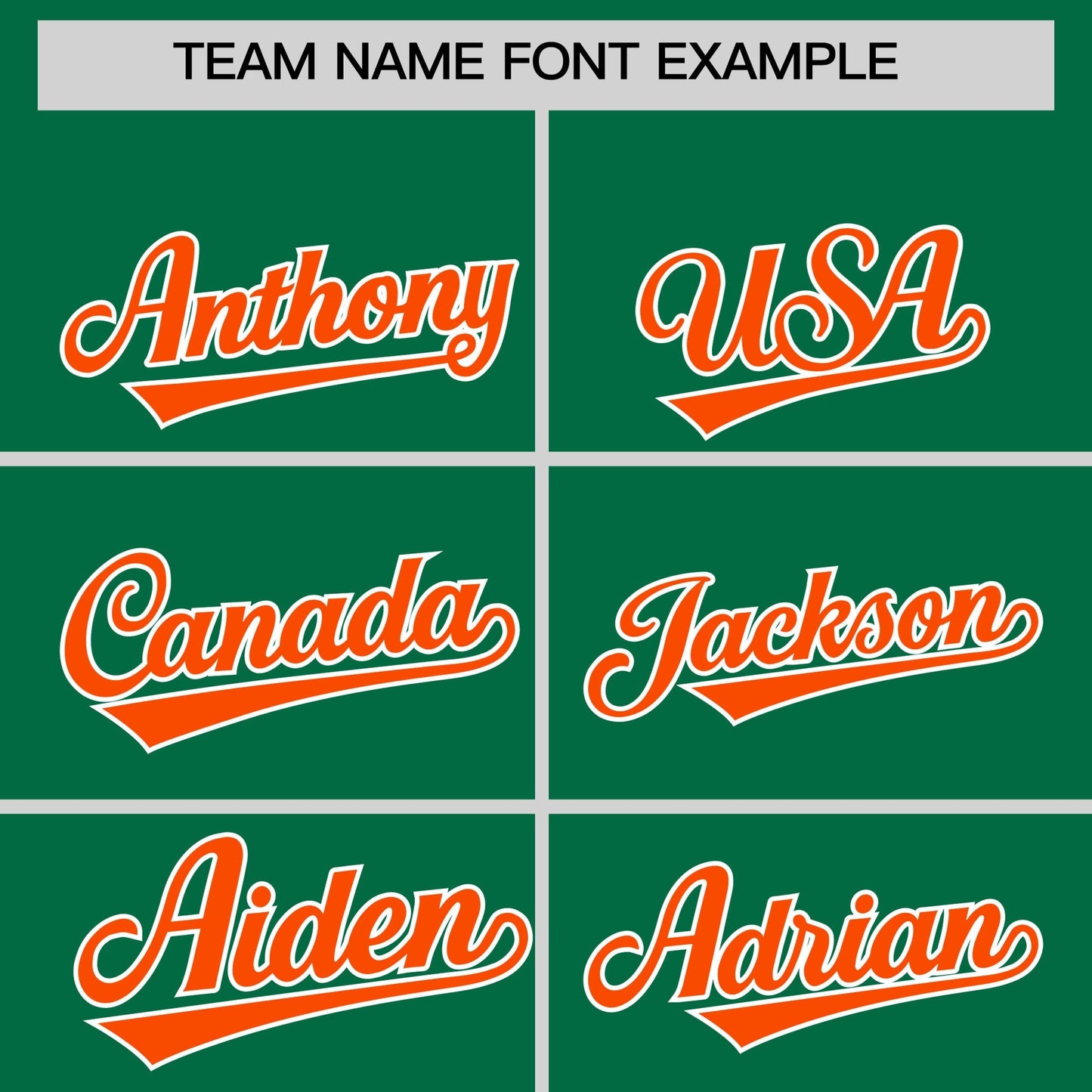 Custom Kelly Green Orange Personalized Classic Authentic Baseball Jersey