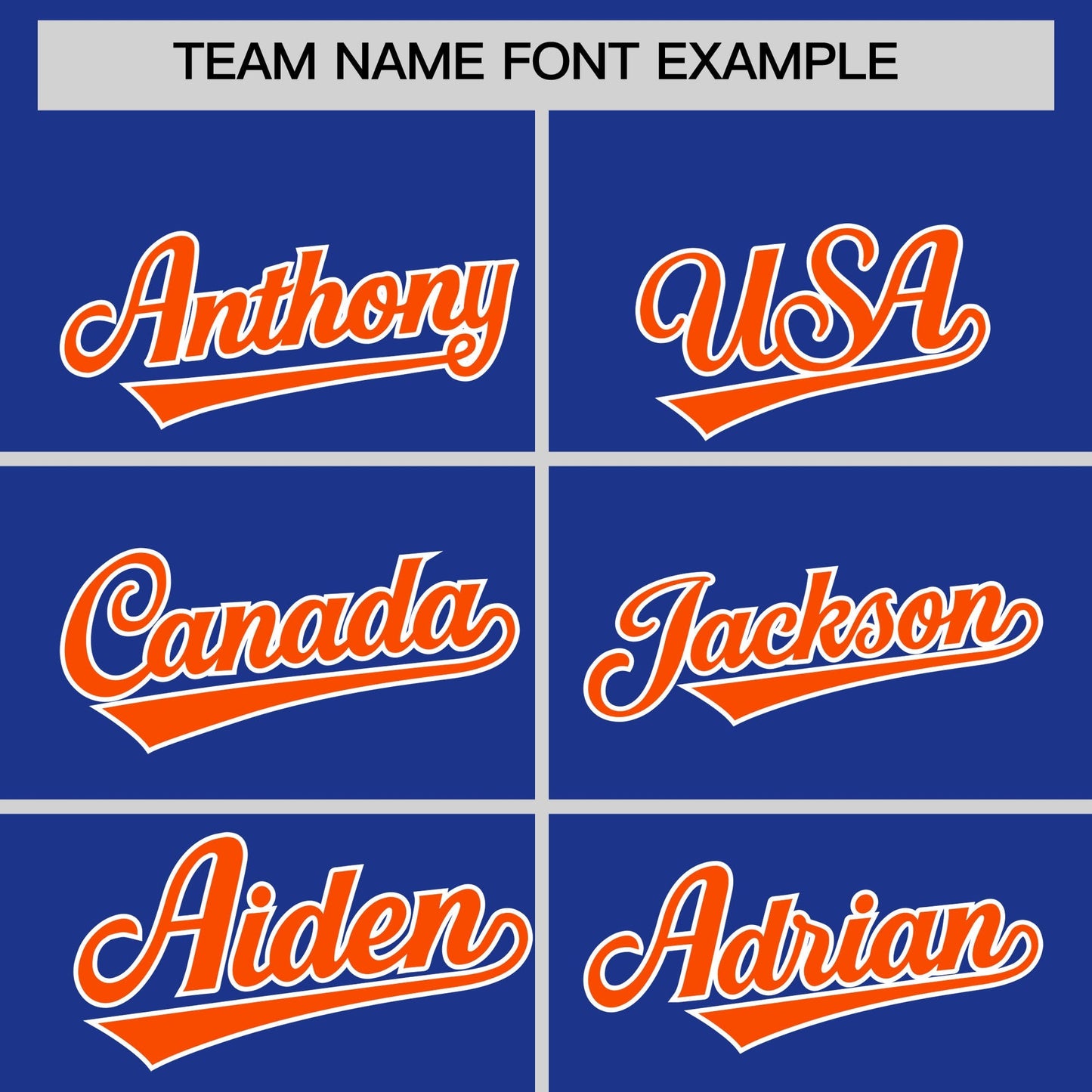 Custom Royal Orange Personalized Classic Authentic Baseball Jersey