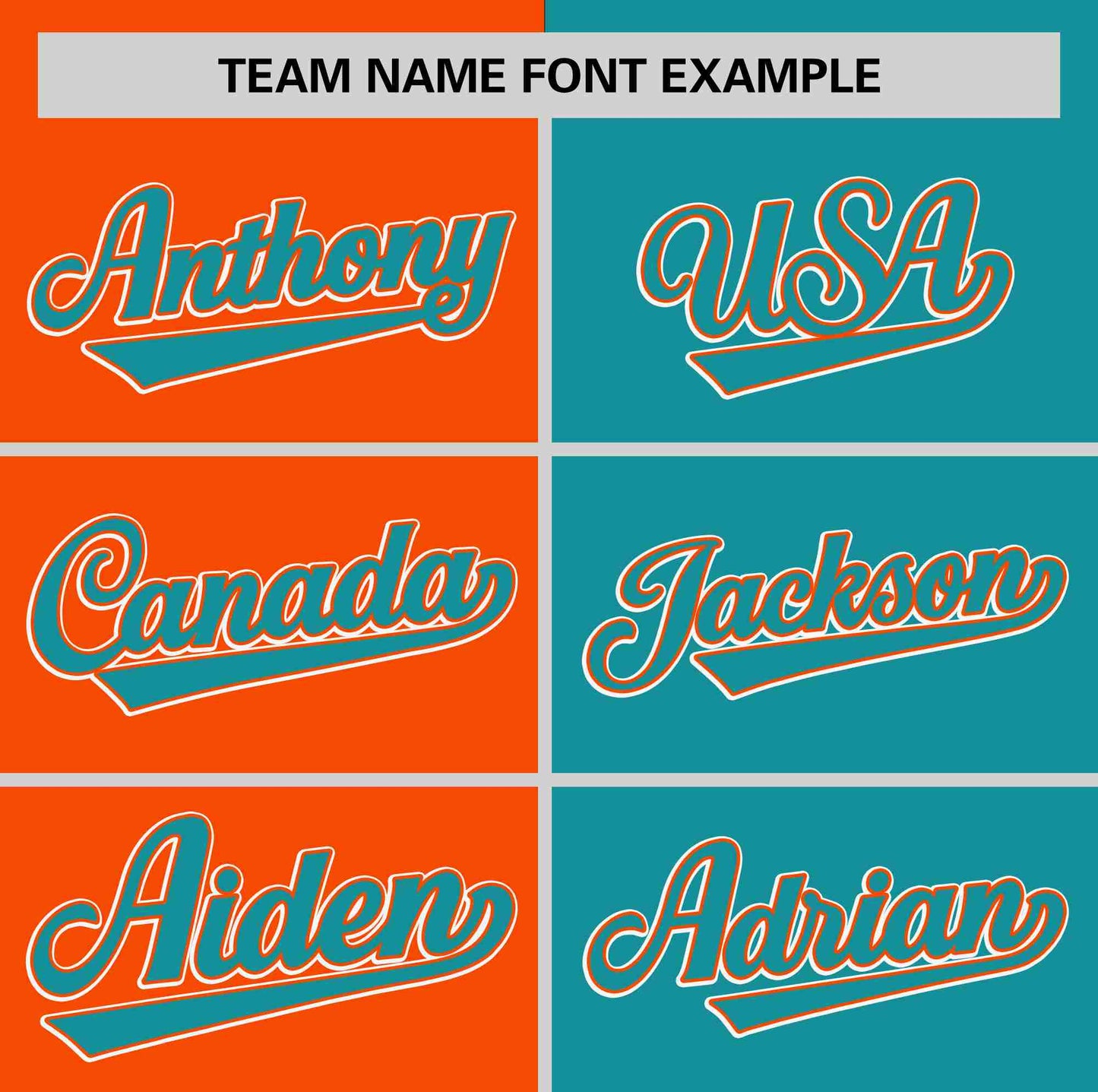 Custom Orange Aqua Two Tone Striped Fashion Authentic Baseball Jersey