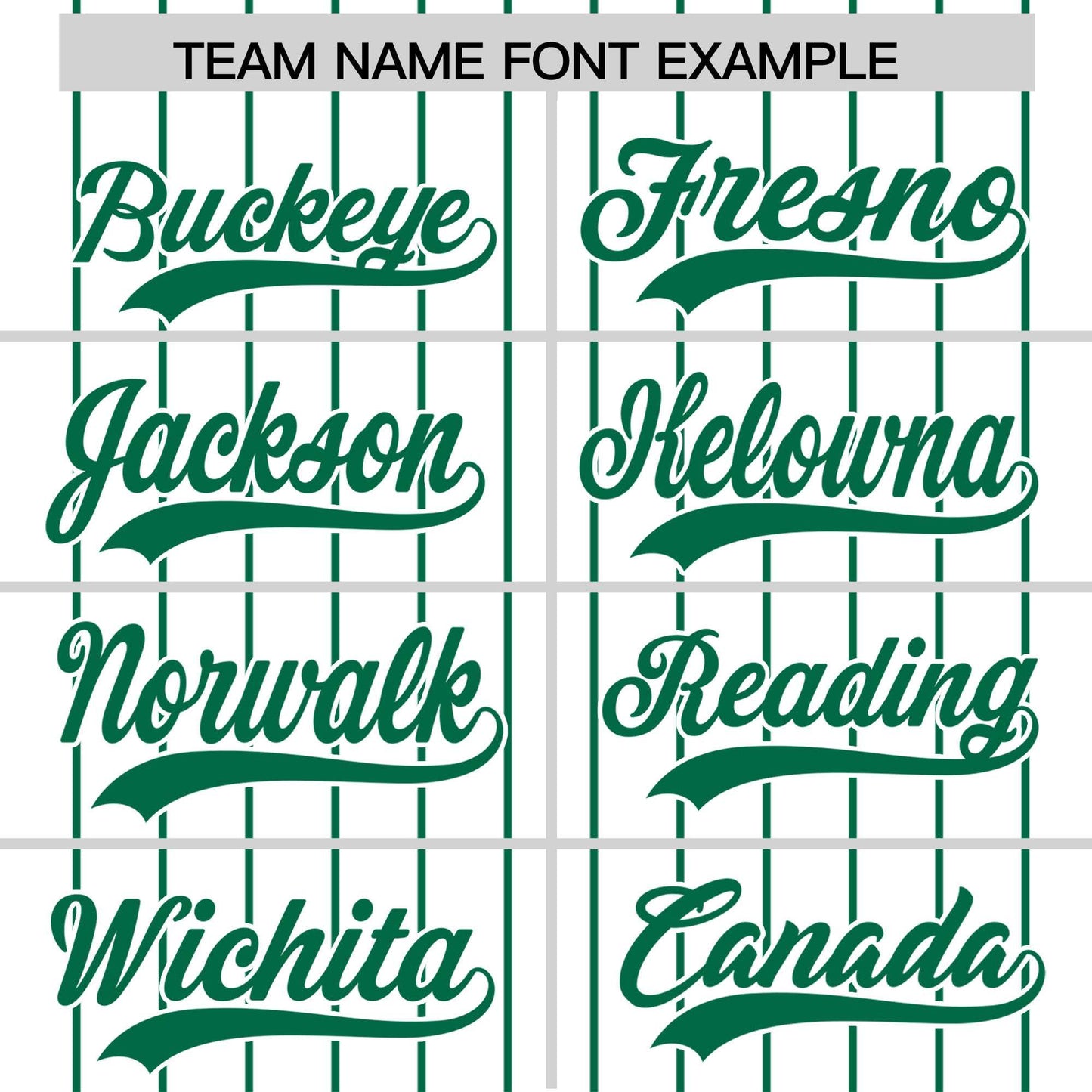 Custom White Kelly Green Pinstripe Personalized Two-Tone Authentic Baseball Jersey