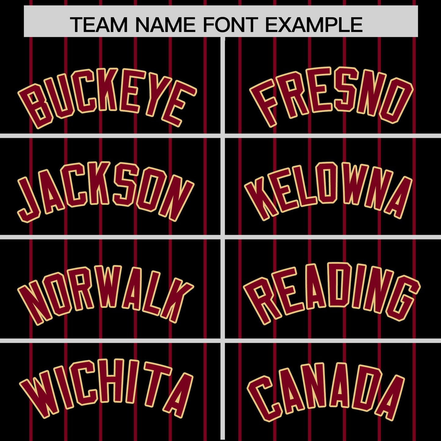 Custom Black Crimson Pinstripe Personalized Two-Tone Authentic Baseball Jersey