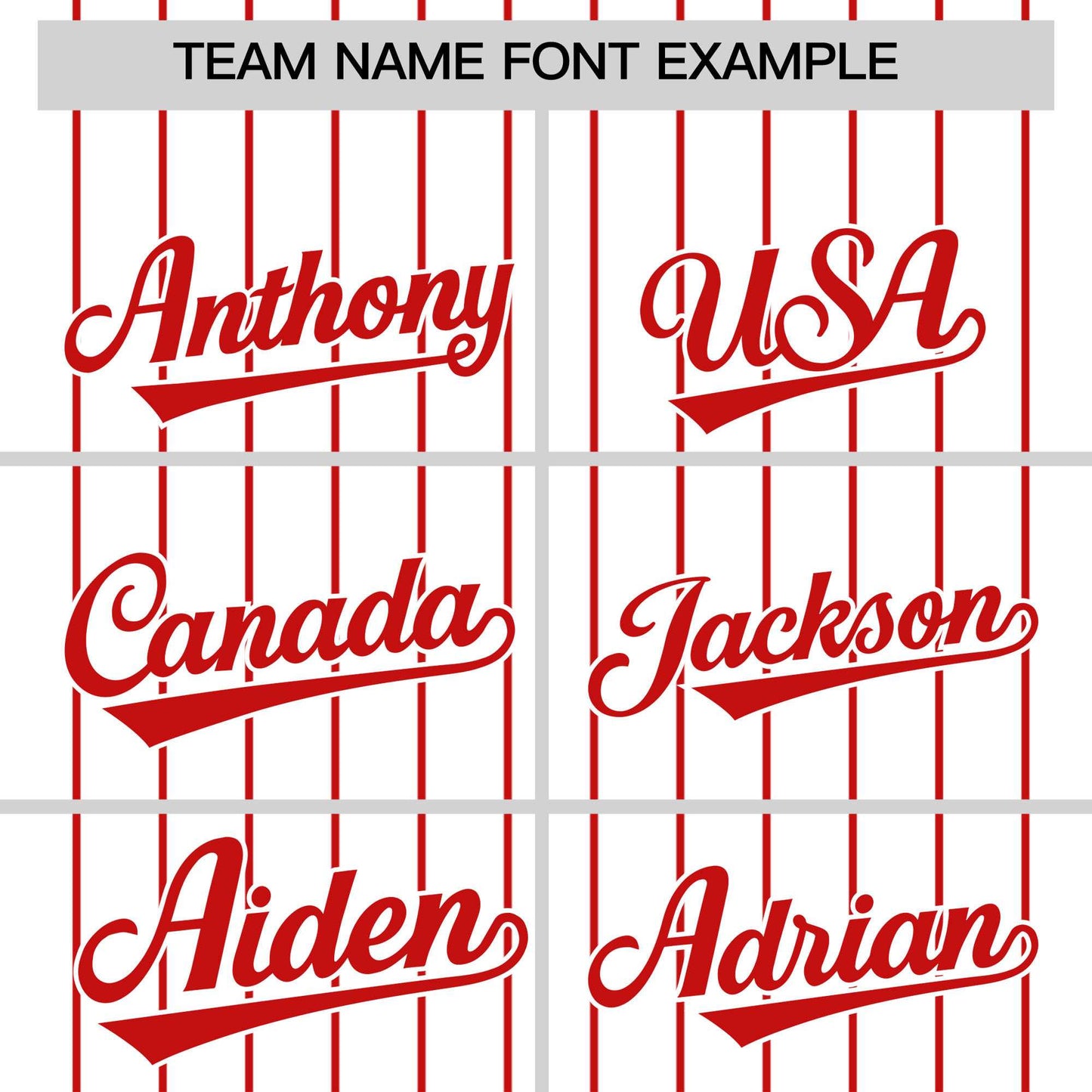 Custom White Red Pinstripe Personalized Two-Tone Authentic Baseball Jersey