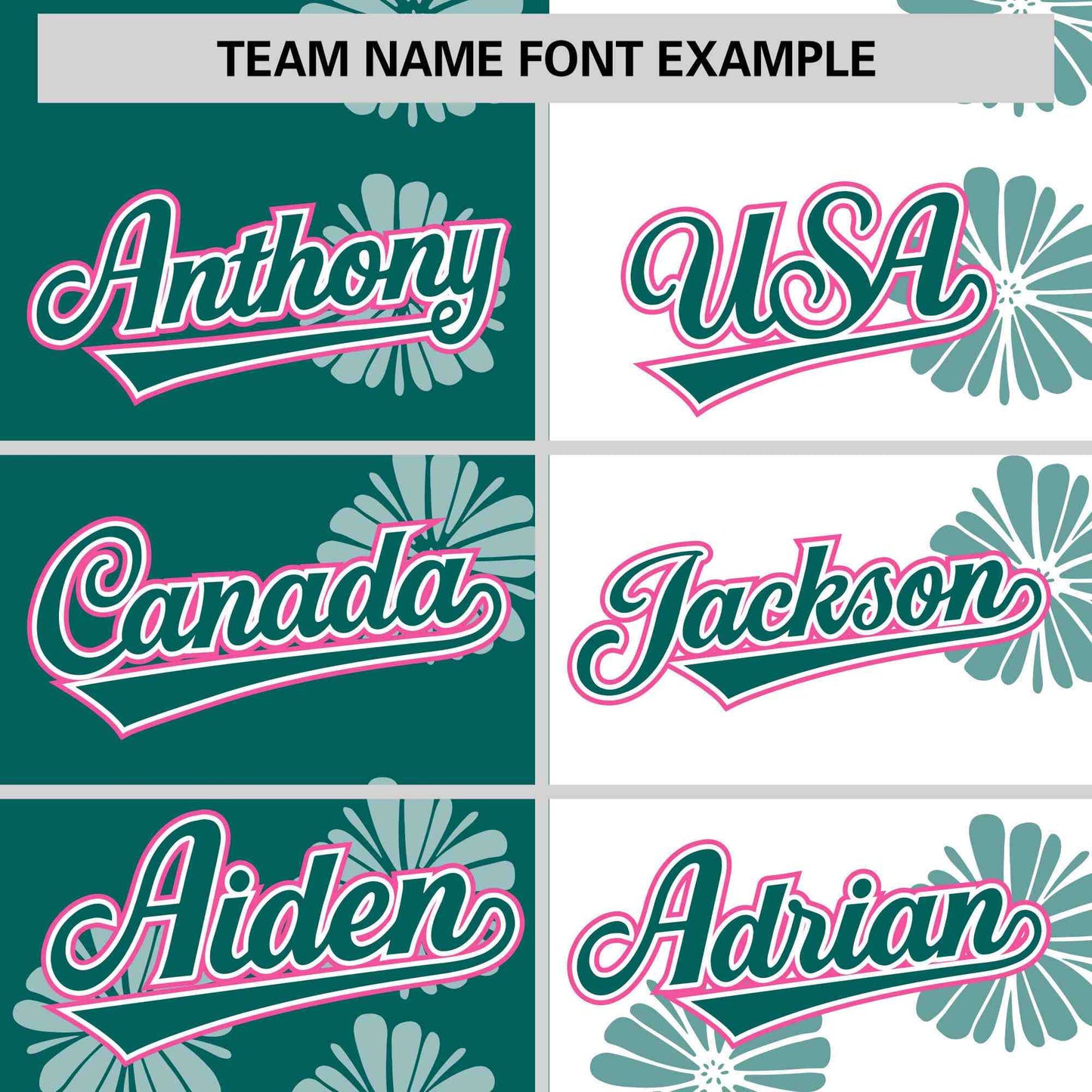 Custom Aqua White Split Fashion Flower Graffiti Pattern Authentic Baseball Jersey