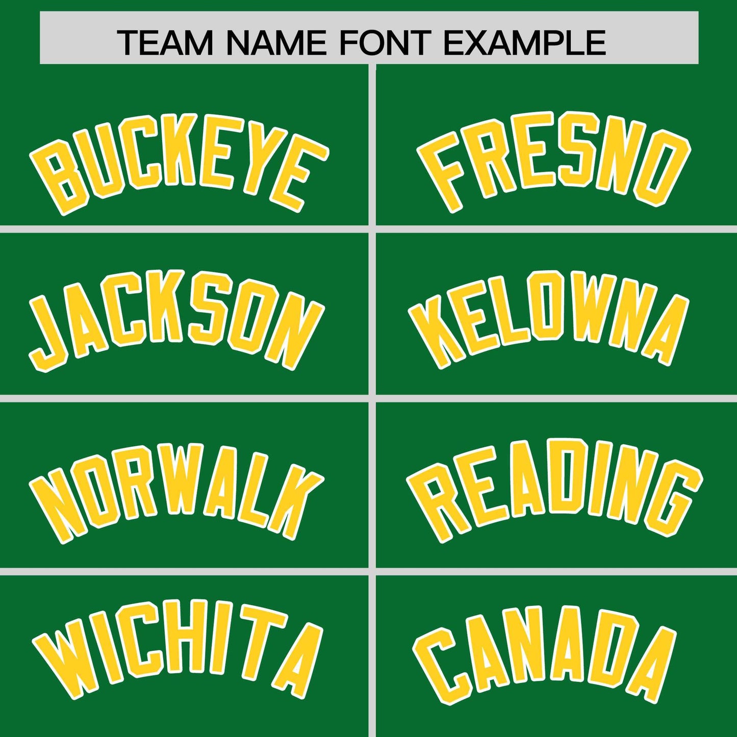 Custom Kelly Green Gold Personalized Phonetic Rhythm Authentic Baseball Jersey