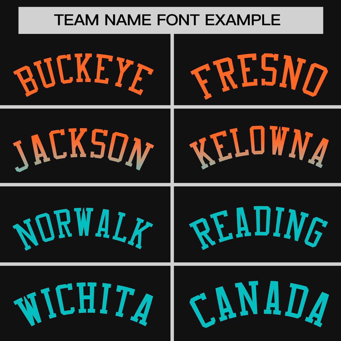 Custom Black Orange-Aqua Personalized Gradient Font And Side Design Authentic Baseball Jersey