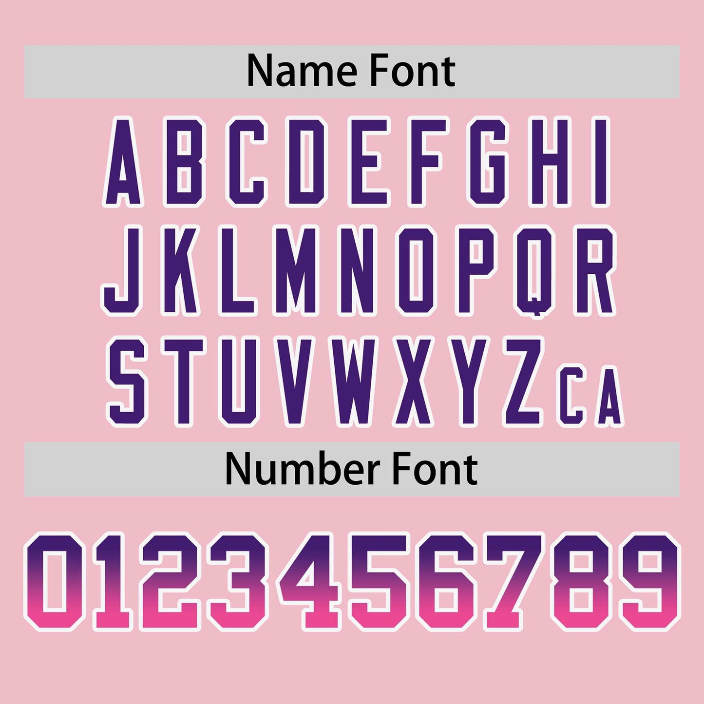 Custom Light Pink Purple-Pink Personalized Gradient Font And Side Design Authentic Baseball Jersey