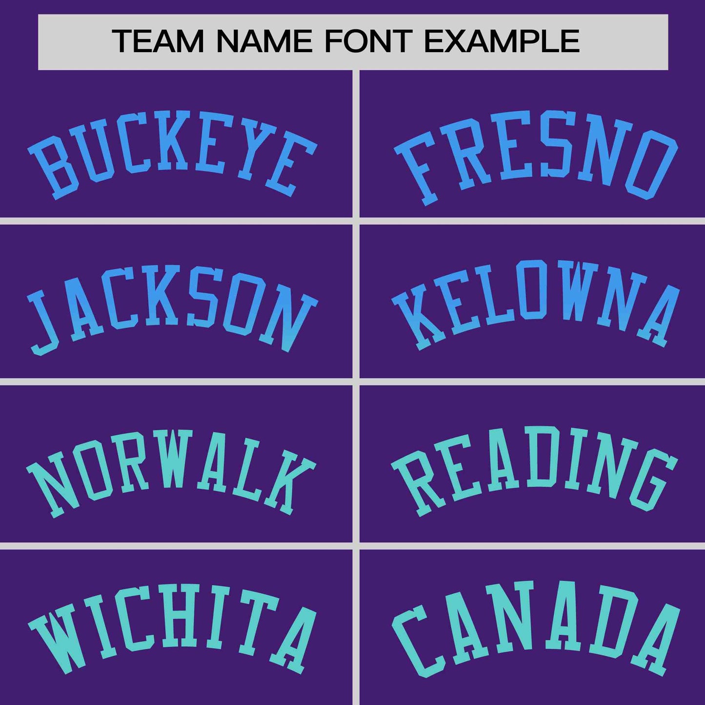 Custom Purple Powder Blue-Lt Green Personalized Gradient Font And Side Design Authentic Baseball Jersey