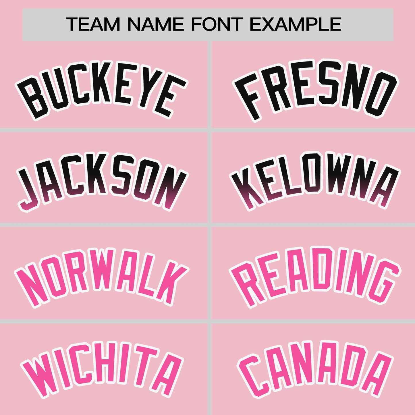 Custom Light Pink Black-Pink Personalized Gradient Font And Side Design Authentic Baseball Jersey