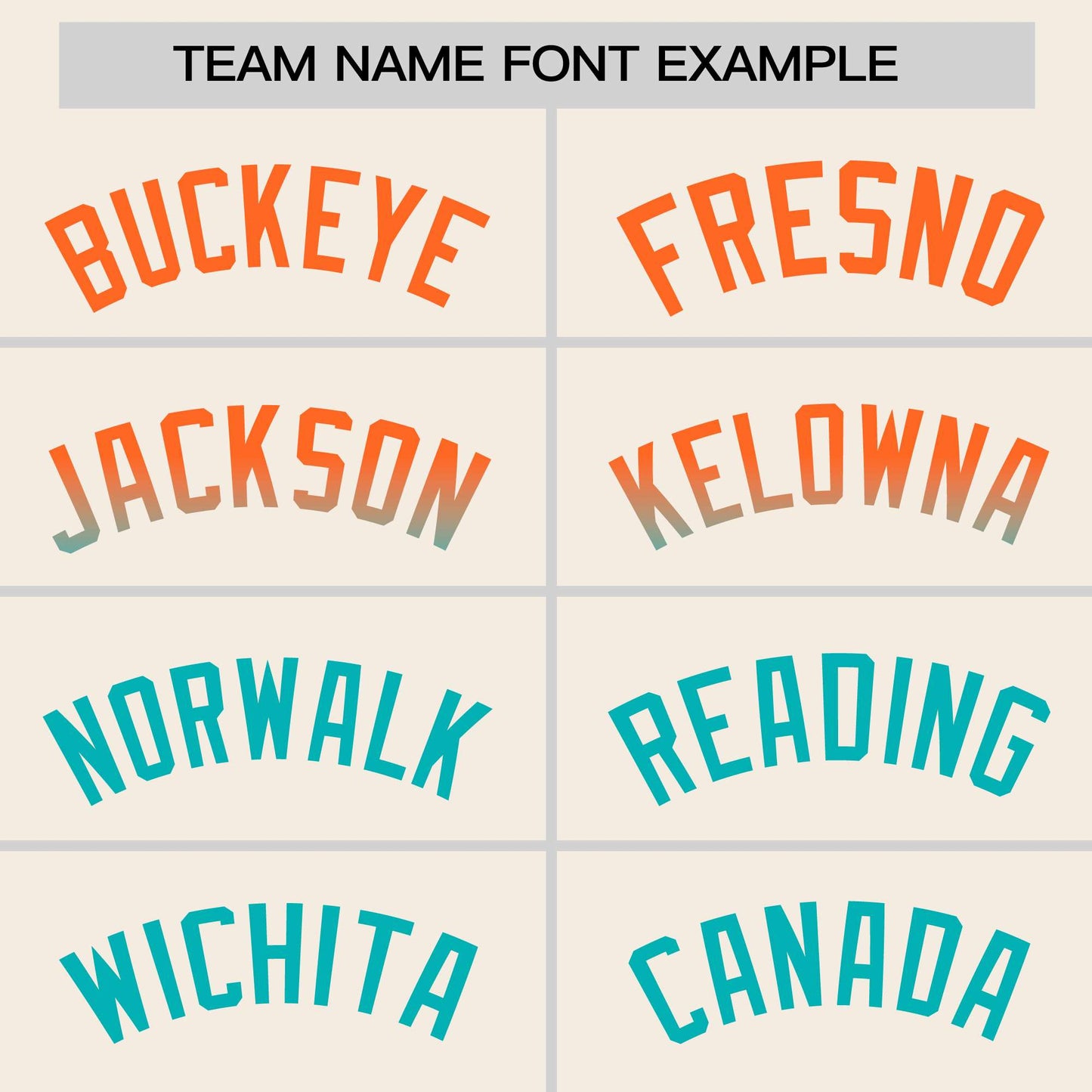 Custom Cream Orange-Aqua Personalized Gradient Font And Side Design Authentic Baseball Jersey