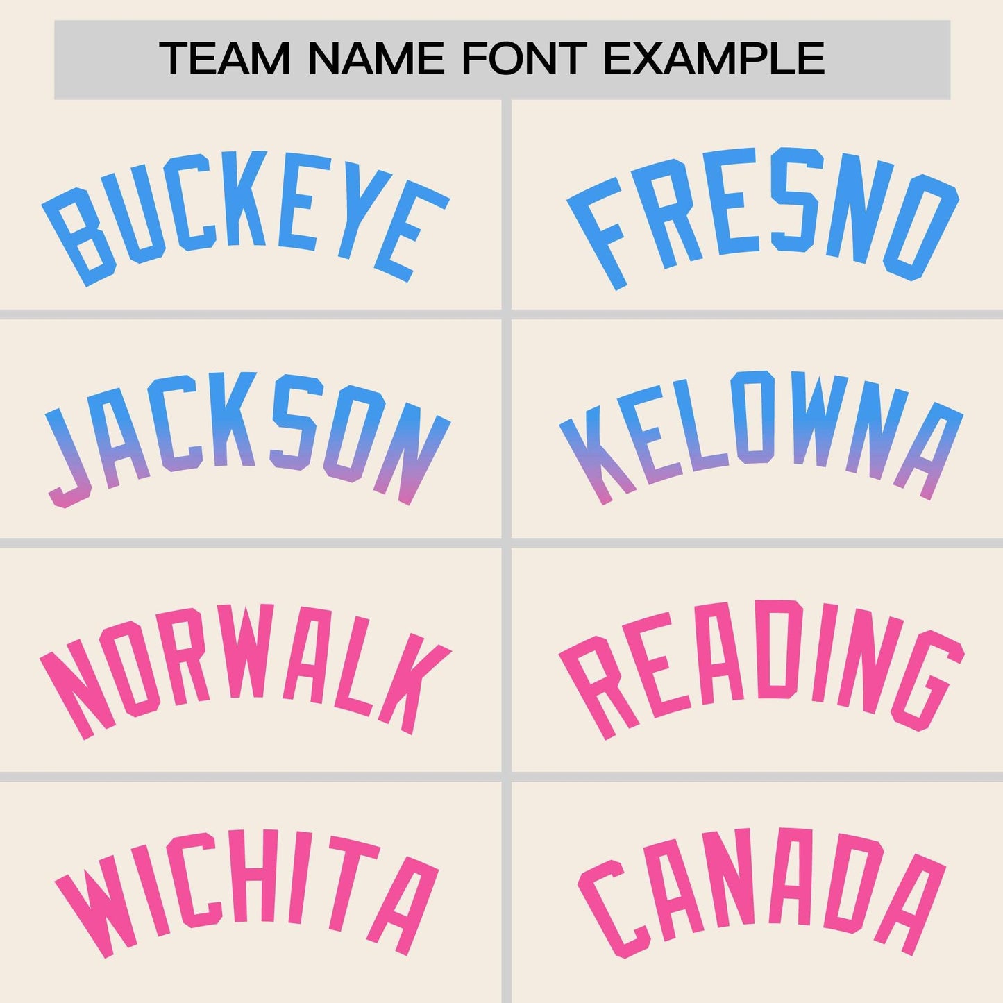 Custom Cream Powder Blue-Pink Personalized Gradient Font And Side Design Authentic Baseball Jersey