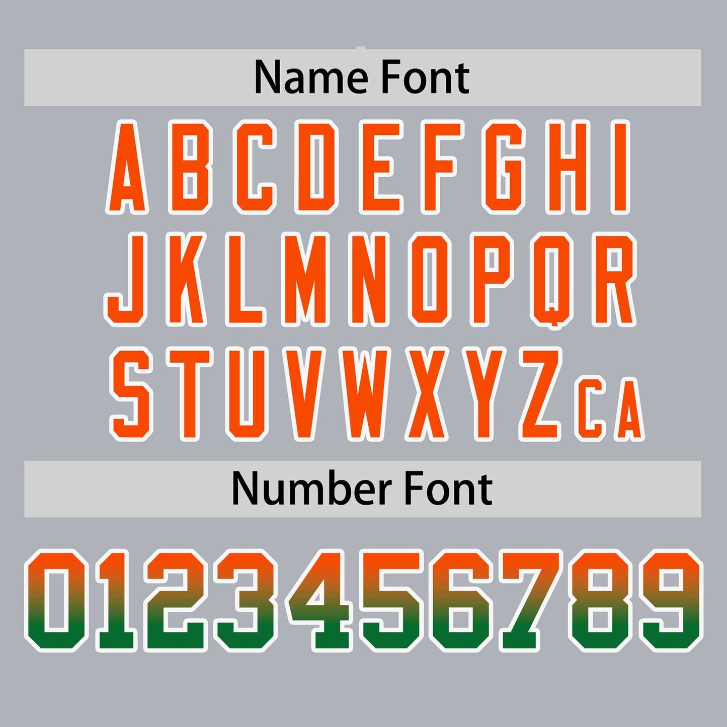 Custom Light Gray Orange-Kelly Green Personalized Gradient Font And Side Design Authentic Baseball Jersey