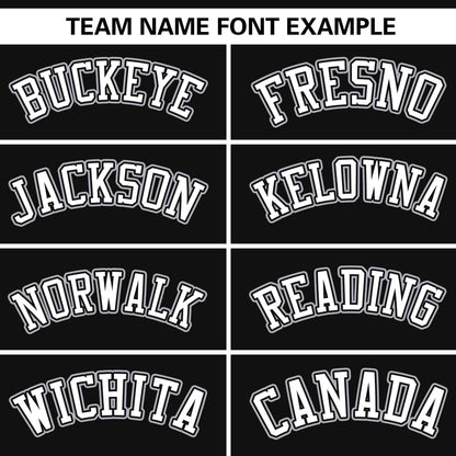 Custom Black White-Gray Personalized Side Two-Tone Design Authentic Baseball Jersey