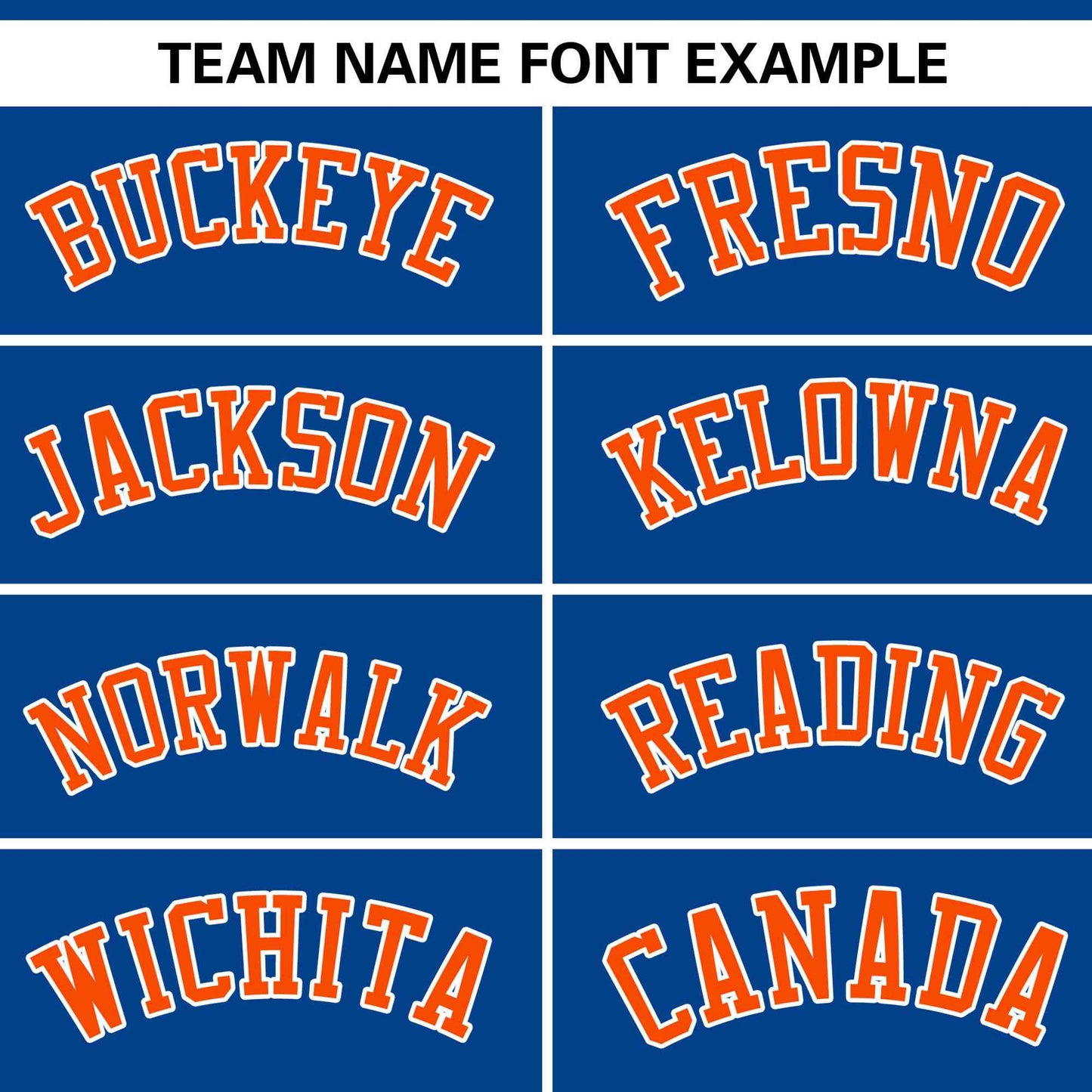 Custom Royal Orange-White Personalized Side Two-Tone Design Authentic Baseball Jersey