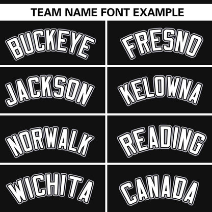 Custom Black White-Gray Personalized Side Two-Tone Design Authentic Baseball Jersey