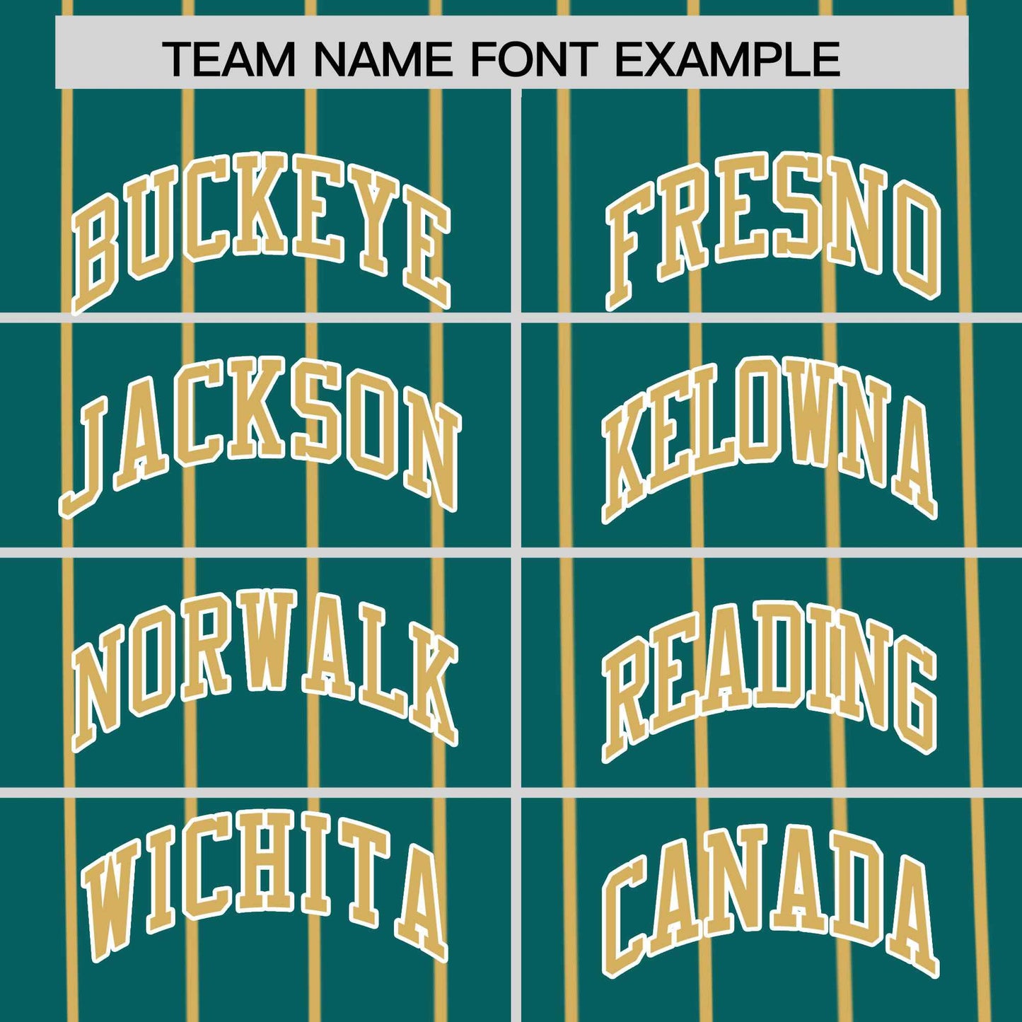 Custom Aqua Khaki Pinstripe Personalized Side Two-tone Authentic Baseball Jersey