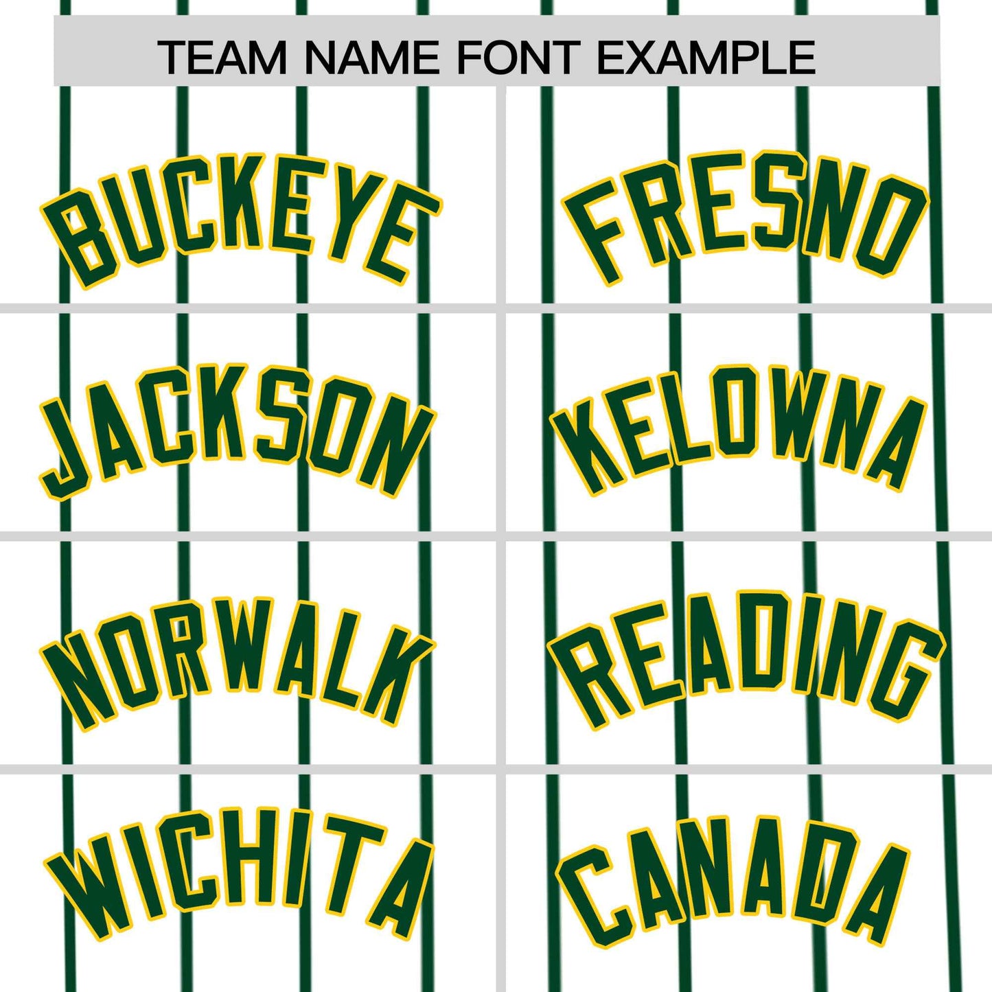 Custom White Green Pinstripe Personalized Side Two-tone Authentic Baseball Jersey