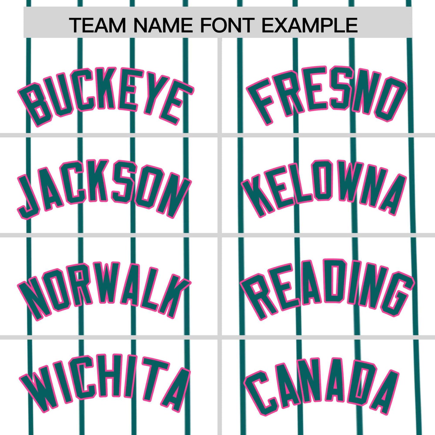 Custom White Aqua Pinstripe Personalized Side Two-tone Authentic Baseball Jersey