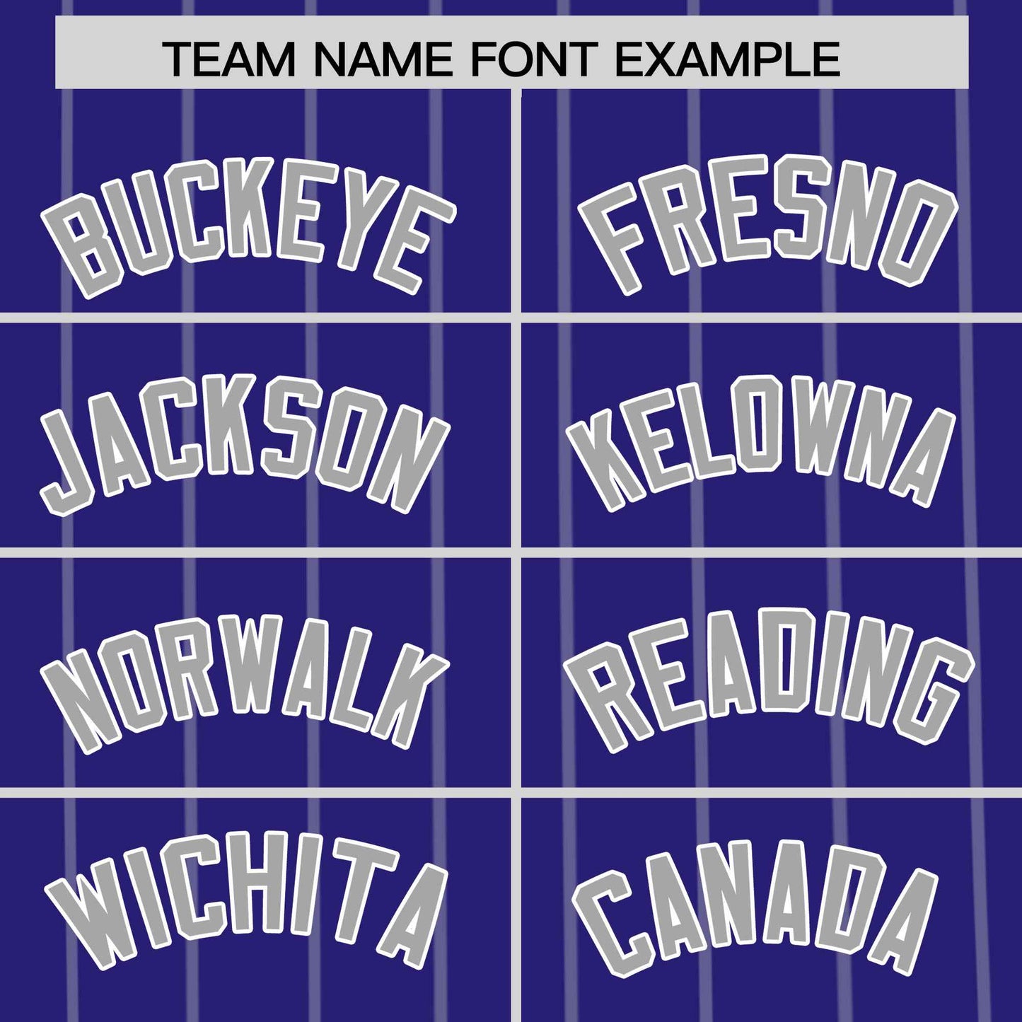 Custom Purple Gray Pinstripe Personalized Side Two-tone Authentic Baseball Jersey