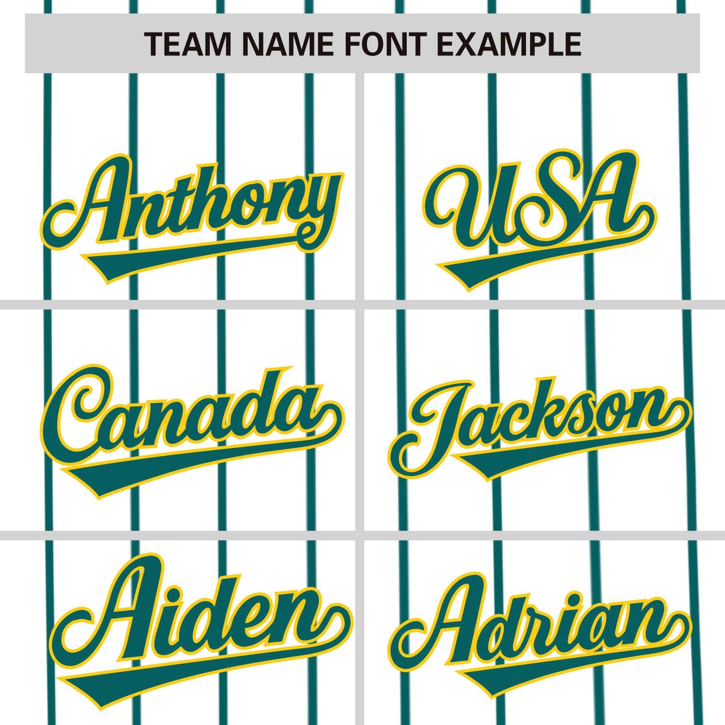 Custom White Aqua Pinstripe Personalized Side Two-tone Authentic Baseball Jersey