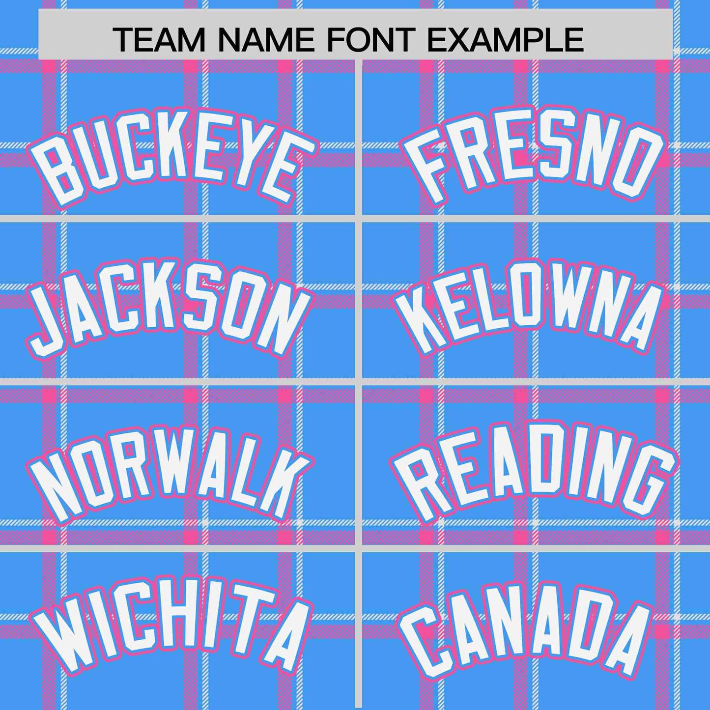 Custom Powder Blue Personalized Plaid Design Authentic Baseball Jersey