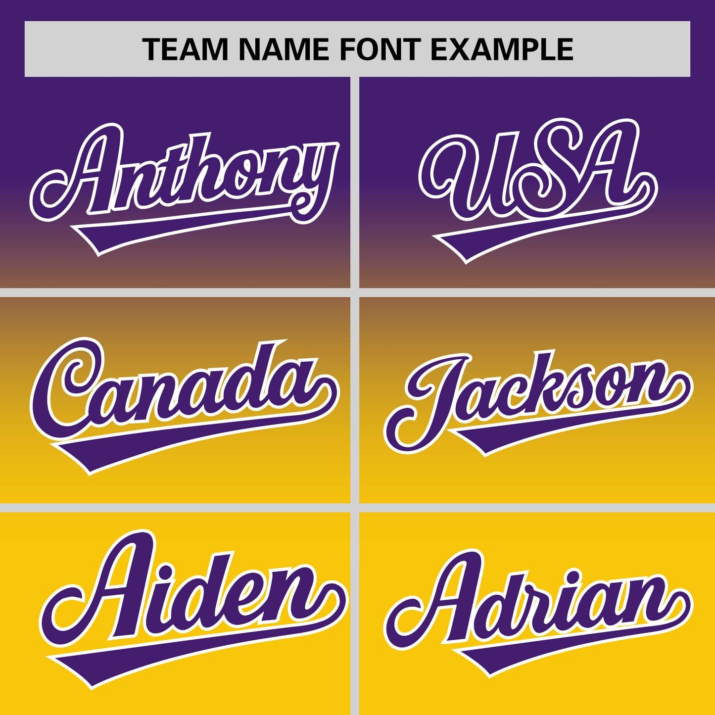 Custom Gold Purple Gradient Fashion Design Authentic Baseball Jersey