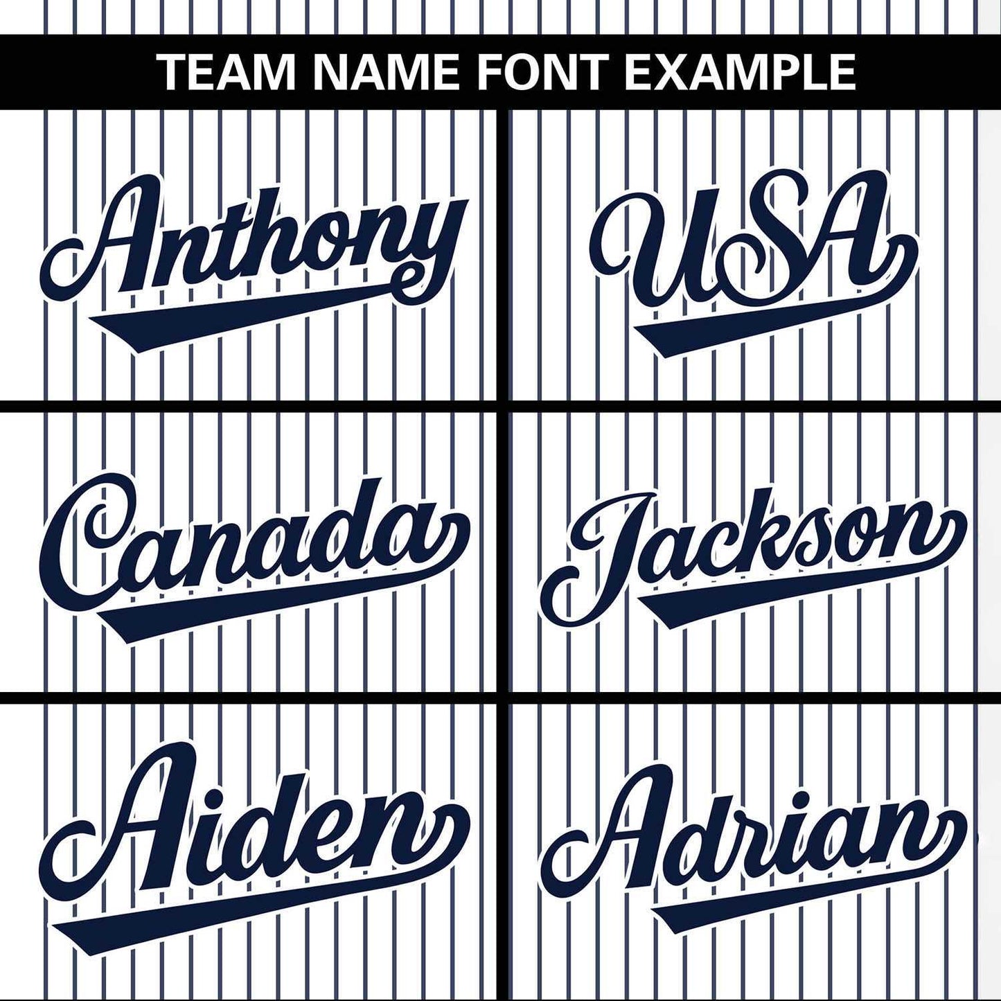 Custom White Navy Stripe Fashion Authentic Two-Button Baseball Jersey