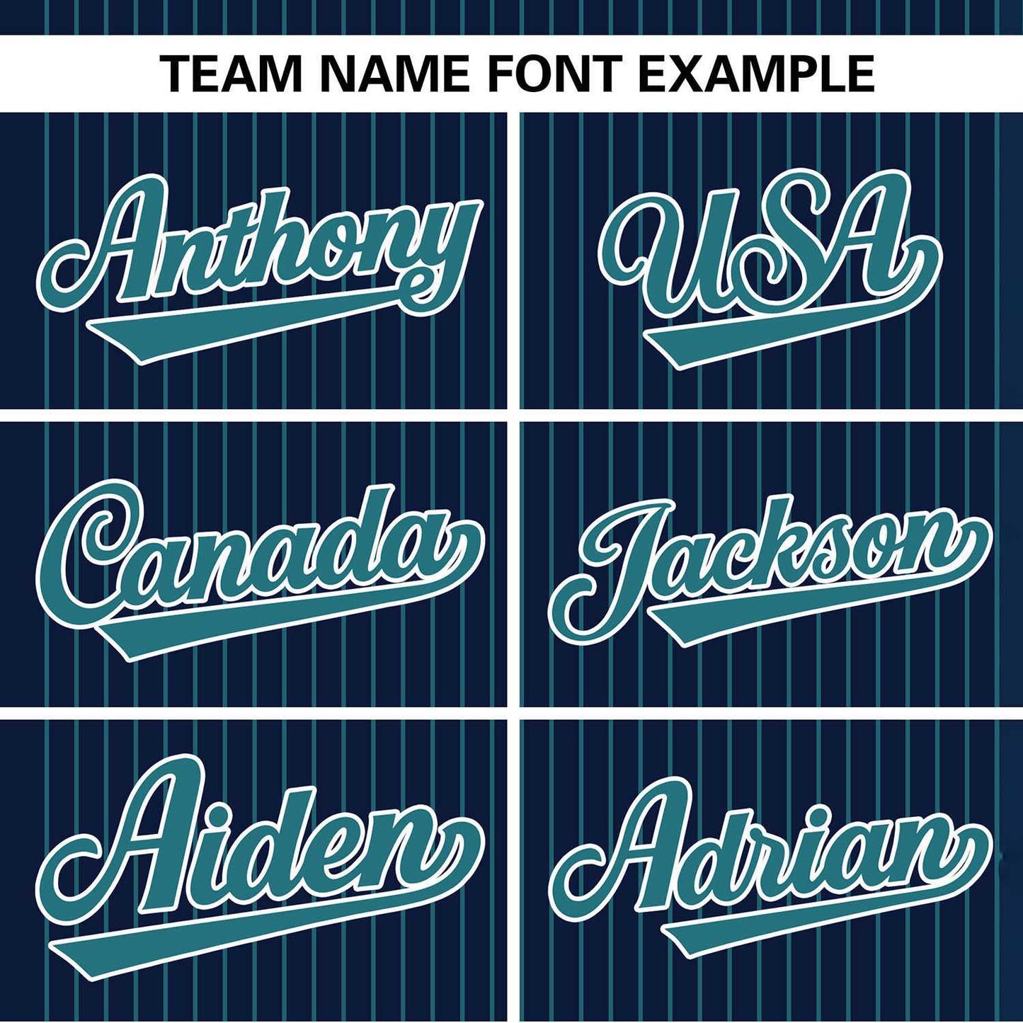 Custom Navy Aqua Stripe Fashion Authentic Two-Button Baseball Jersey