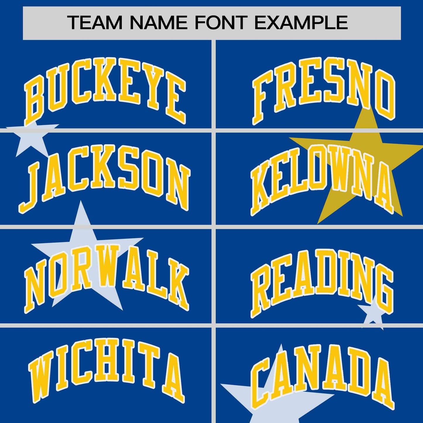 Custom Royal Gold Personalized Star Graffiti Pattern Authentic Two-Button Baseball Jersey