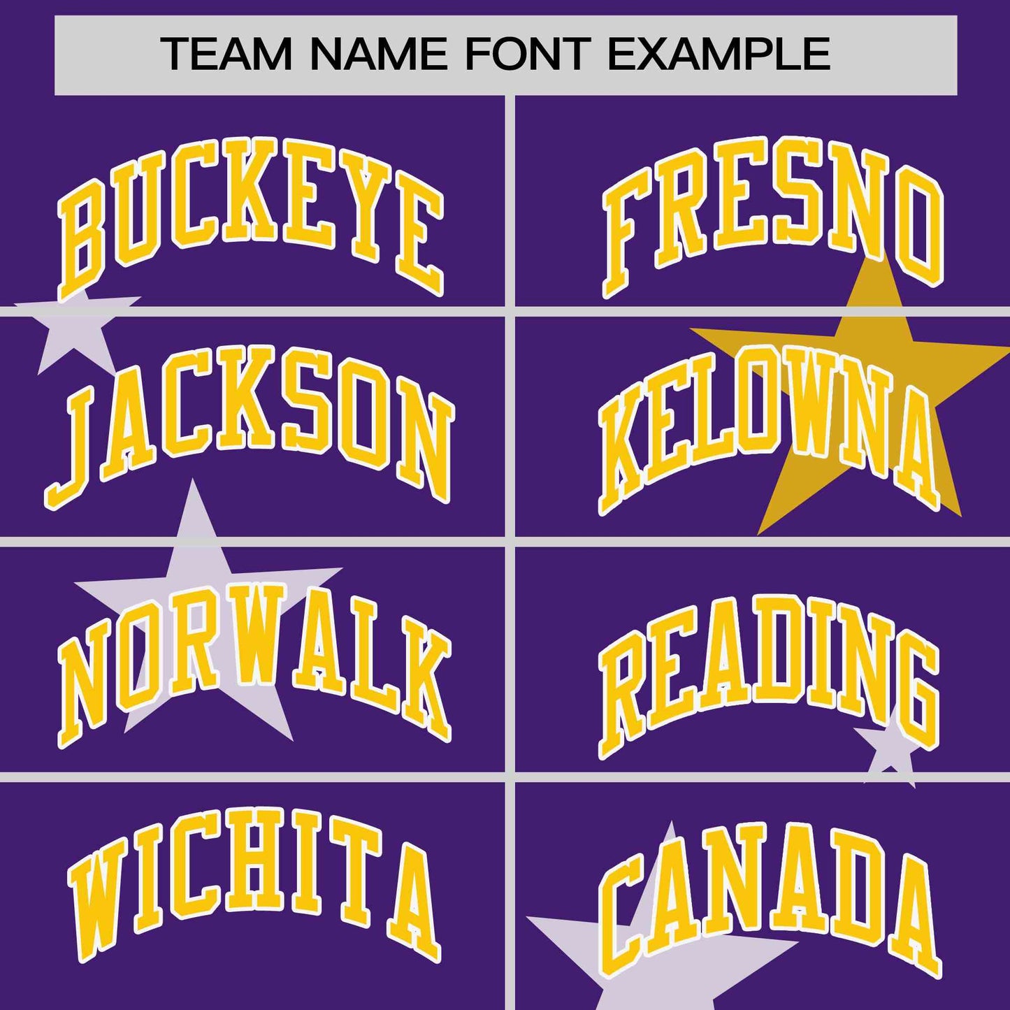 Custom Purple Gold Personalized Star Graffiti Pattern Authentic Two-Button Baseball Jersey