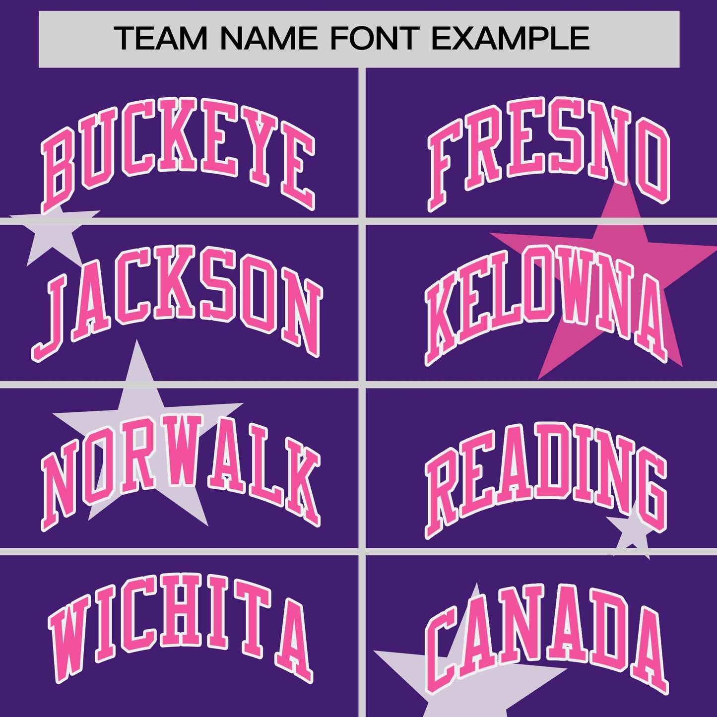 Custom Purple Pink Personalized Star Graffiti Pattern Authentic Two-Button Baseball Jersey