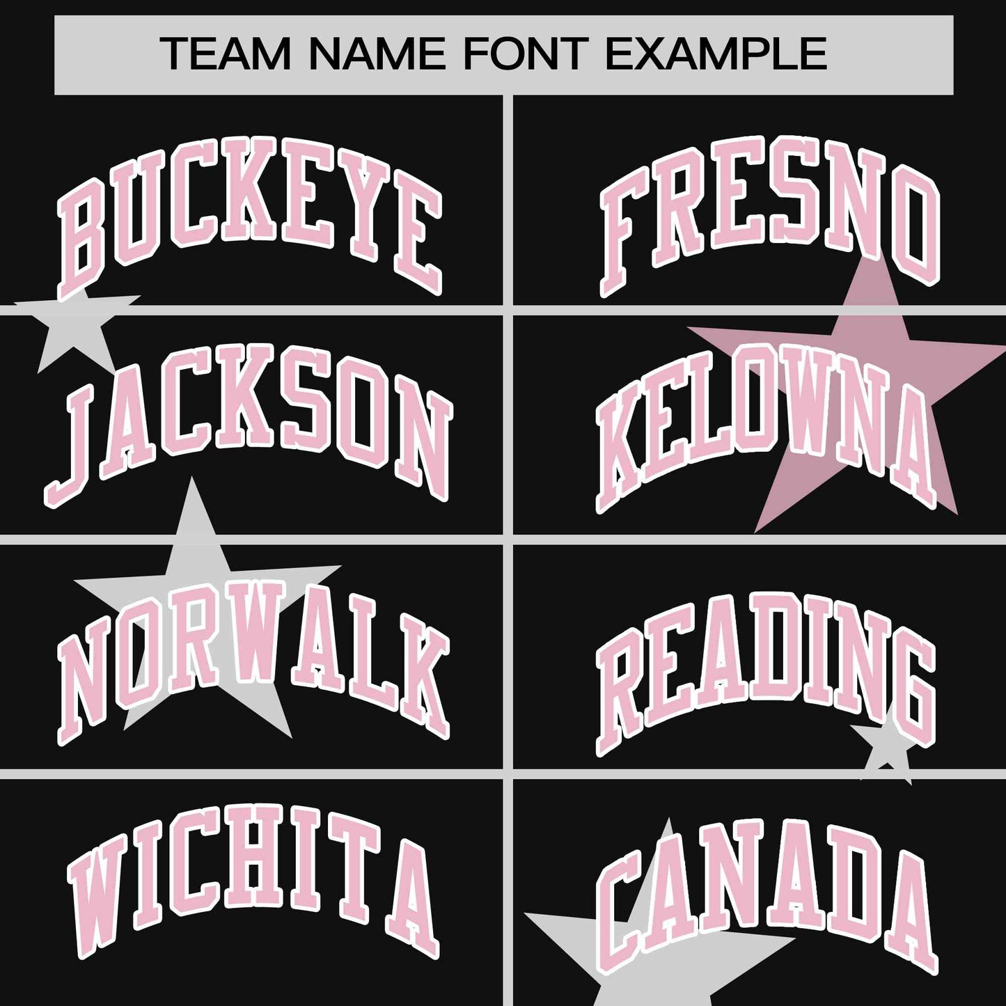 Custom Black Light Pink Personalized Star Graffiti Pattern Authentic Two-Button Baseball Jersey