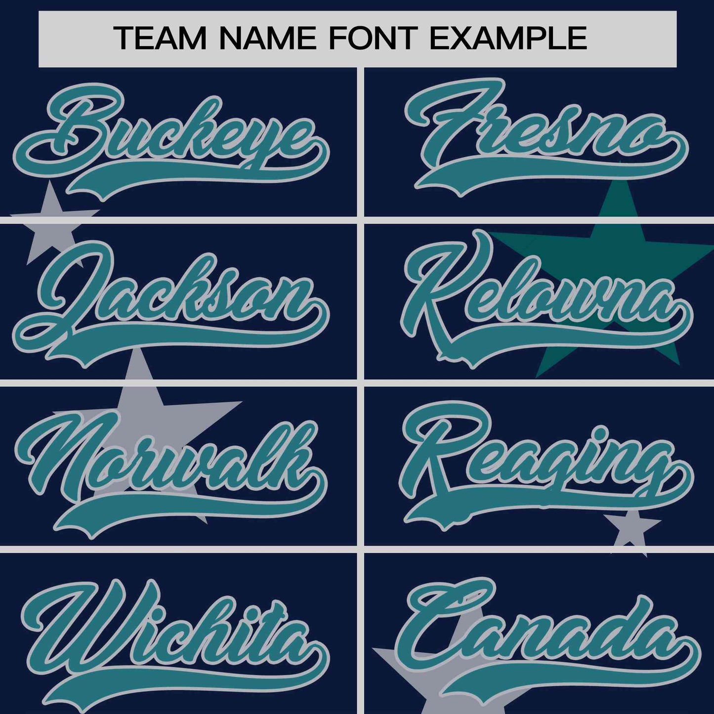 Custom Navy Aqua Personalized Star Graffiti Pattern Authentic Two-Button Baseball Jersey