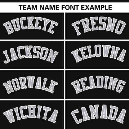 Custom Black White-Gray Color Block Personalized V-Neck Authentic Pullover Baseball Jersey