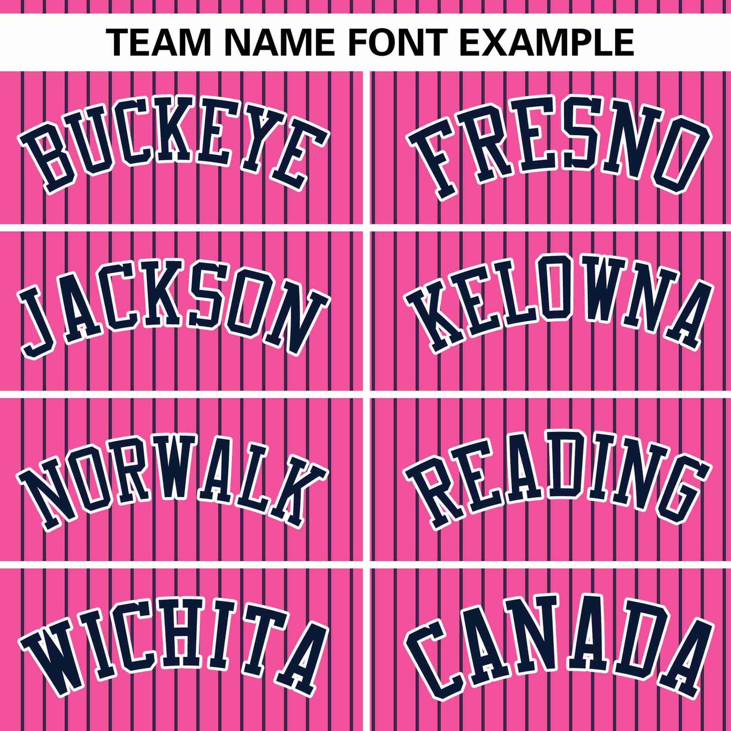 Custom Pink Navy Stripe Fashion Authentic Pullover Baseball Jersey