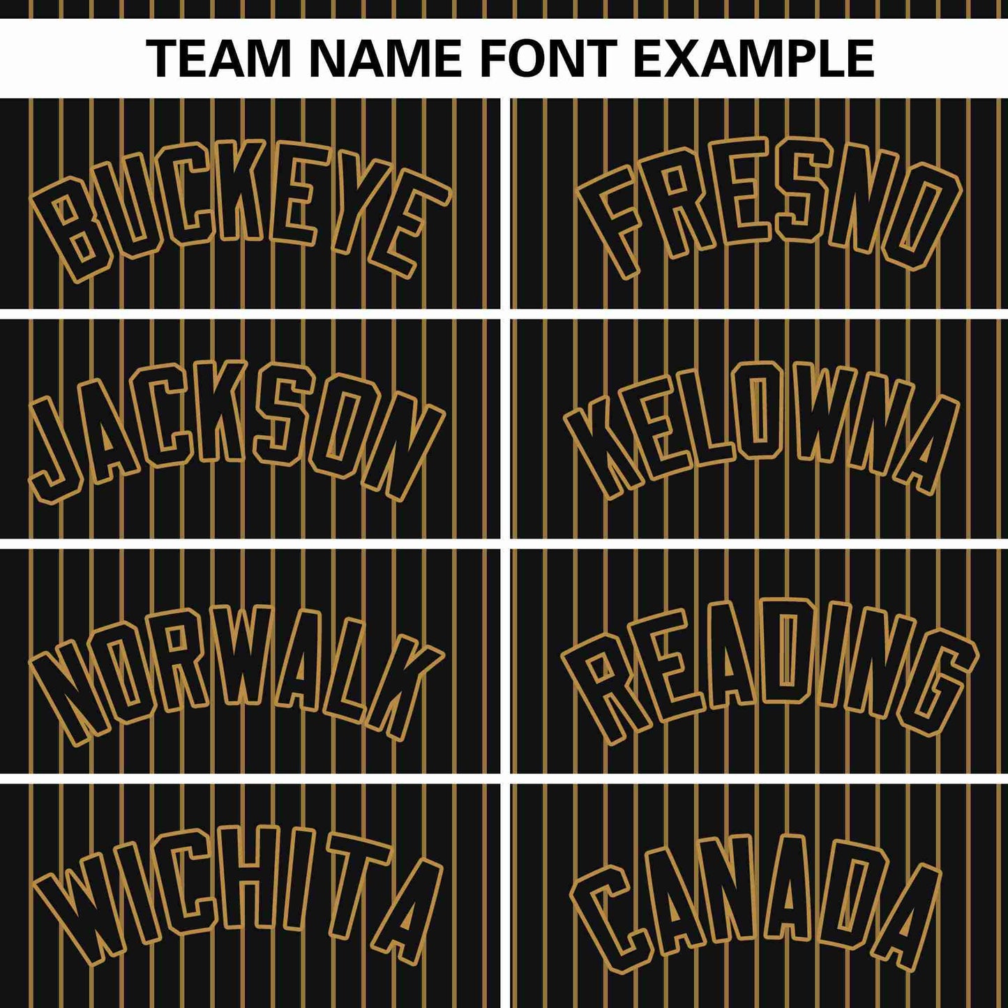 Custom Black Old Gold Stripe Fashion Authentic Pullover Baseball Jersey