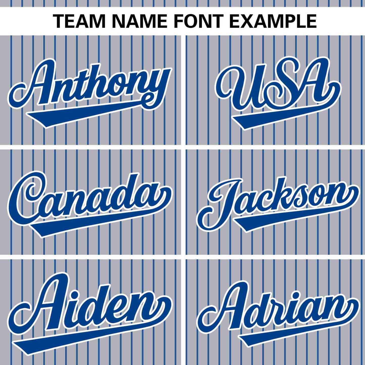 Custom Gray Royal Stripe Fashion Authentic Pullover Baseball Jersey