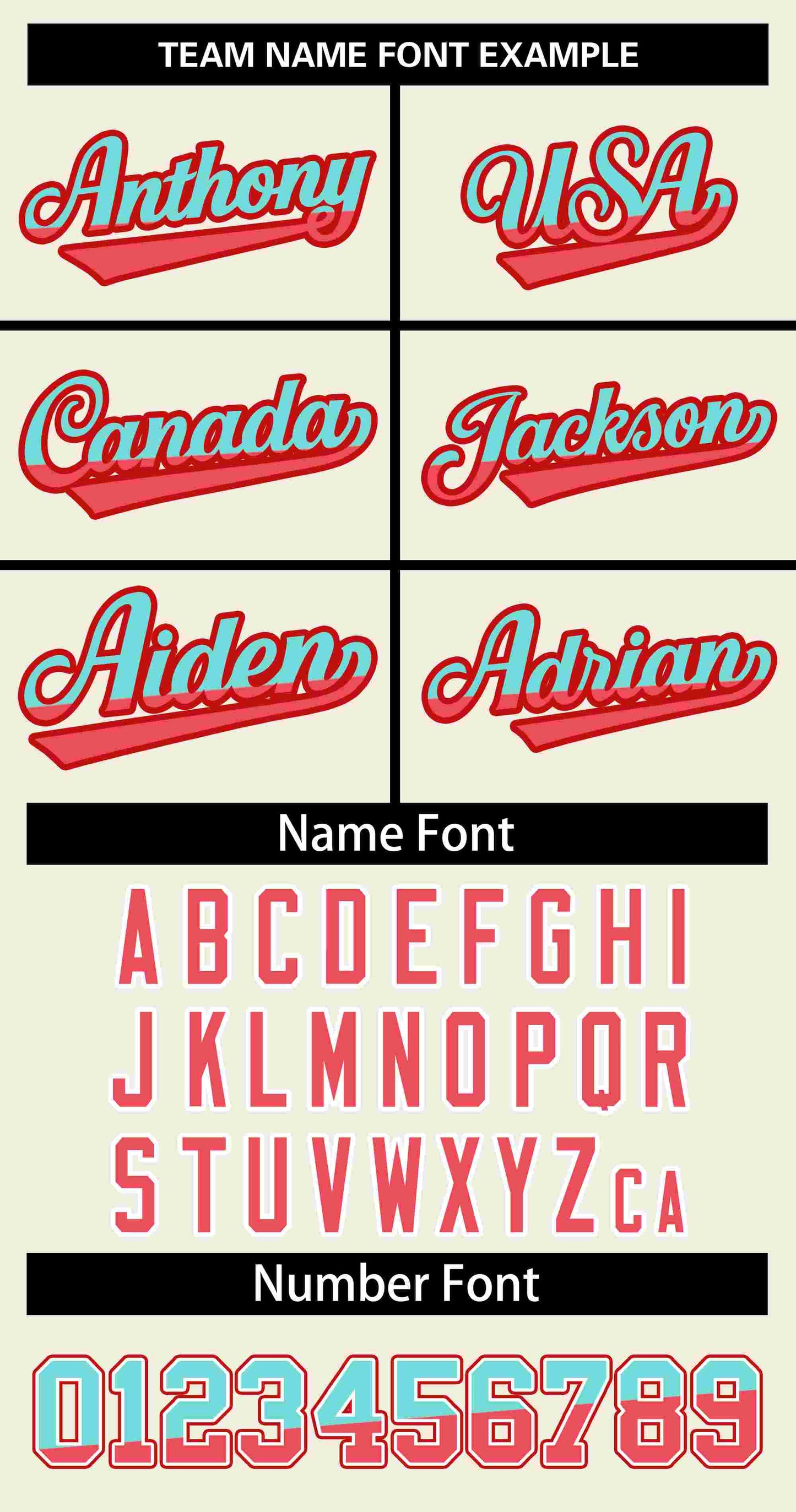 Custom Cream Aqua-Red Stripe Font Gradient Fashion Authentic Baseball Jersey