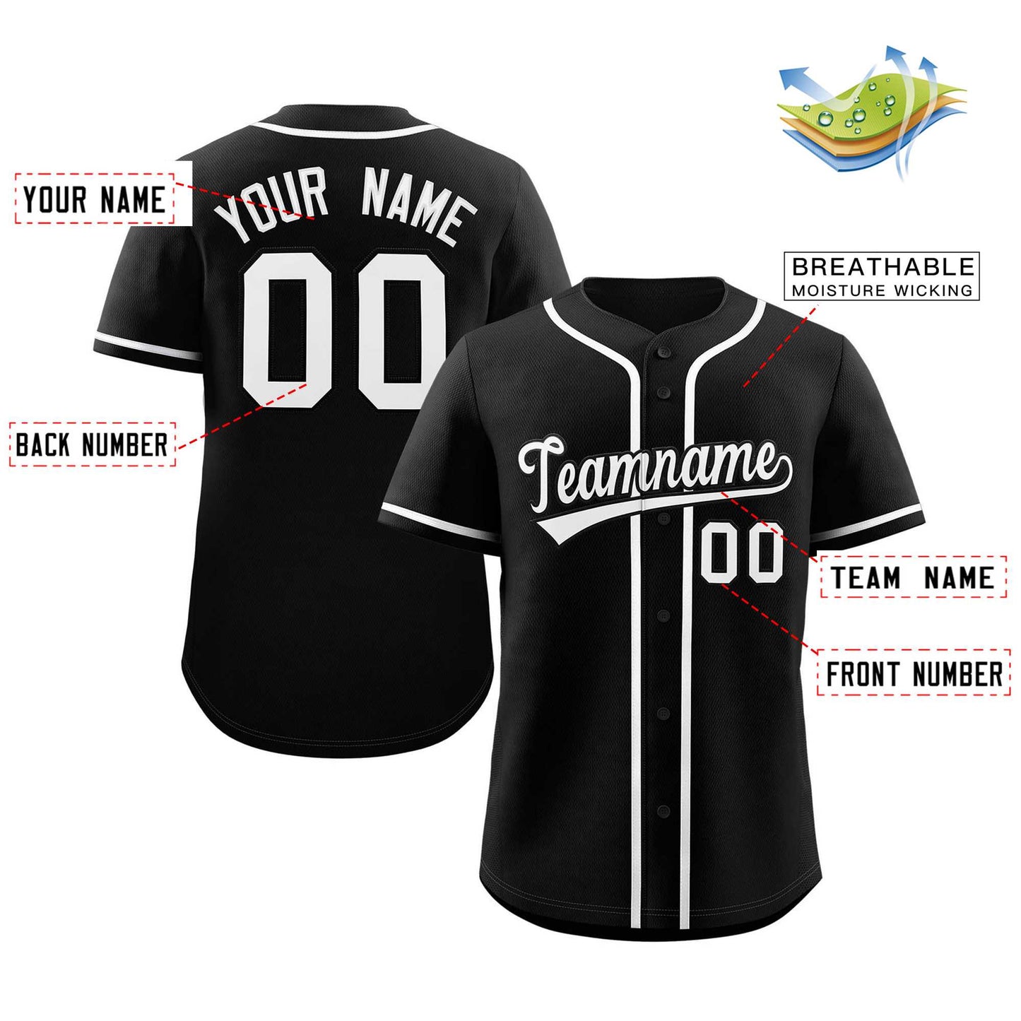 Custom Baseball Jersey Stitched Personalized Baseball Sports Uniform For Men Women Boy