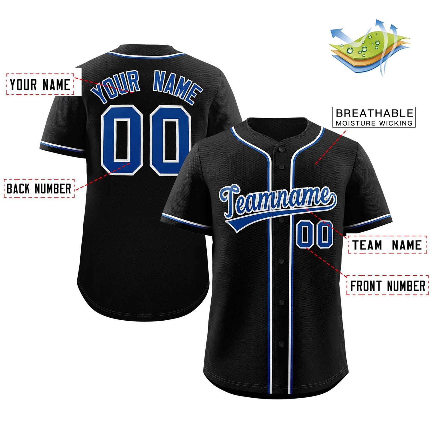 Custom Baseball Jersey Stitched Personalized Baseball Sports Uniform For Men Women Boy