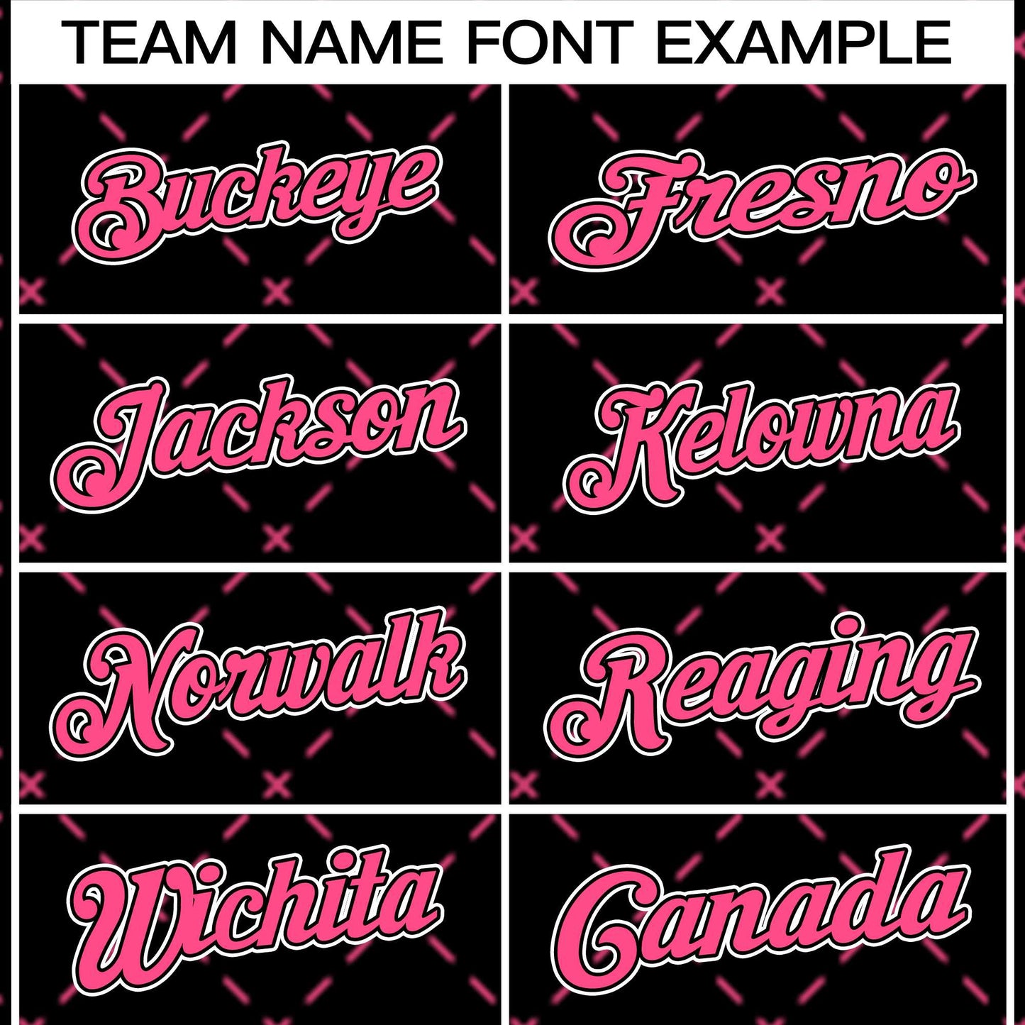 Custom Black Pink Black-White Rhombus Authentic Baseball Jersey