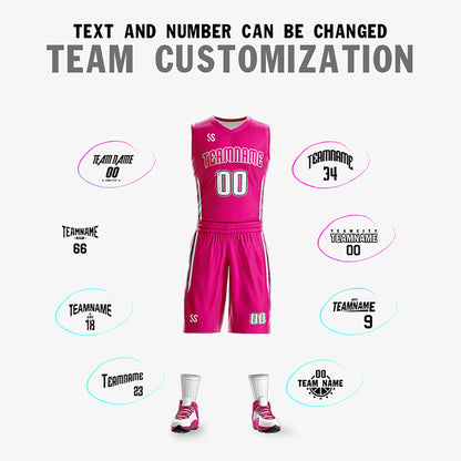 Custom Basketball Jersey Reversible Sets Athletic Team Uniform for Men/Youth