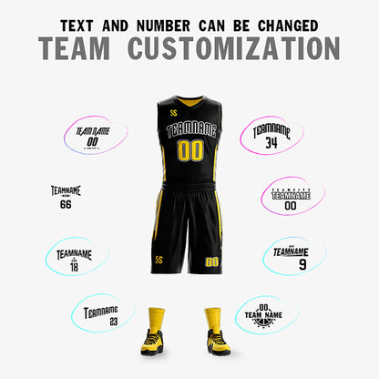 Custom Basketball Jersey Reversible Sets Athletic Team Uniform for Men/Youth