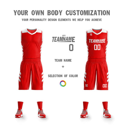 Custom Basketball Jersey Athletic Reversible Sets Uniforms Team Sport for Men/Youth