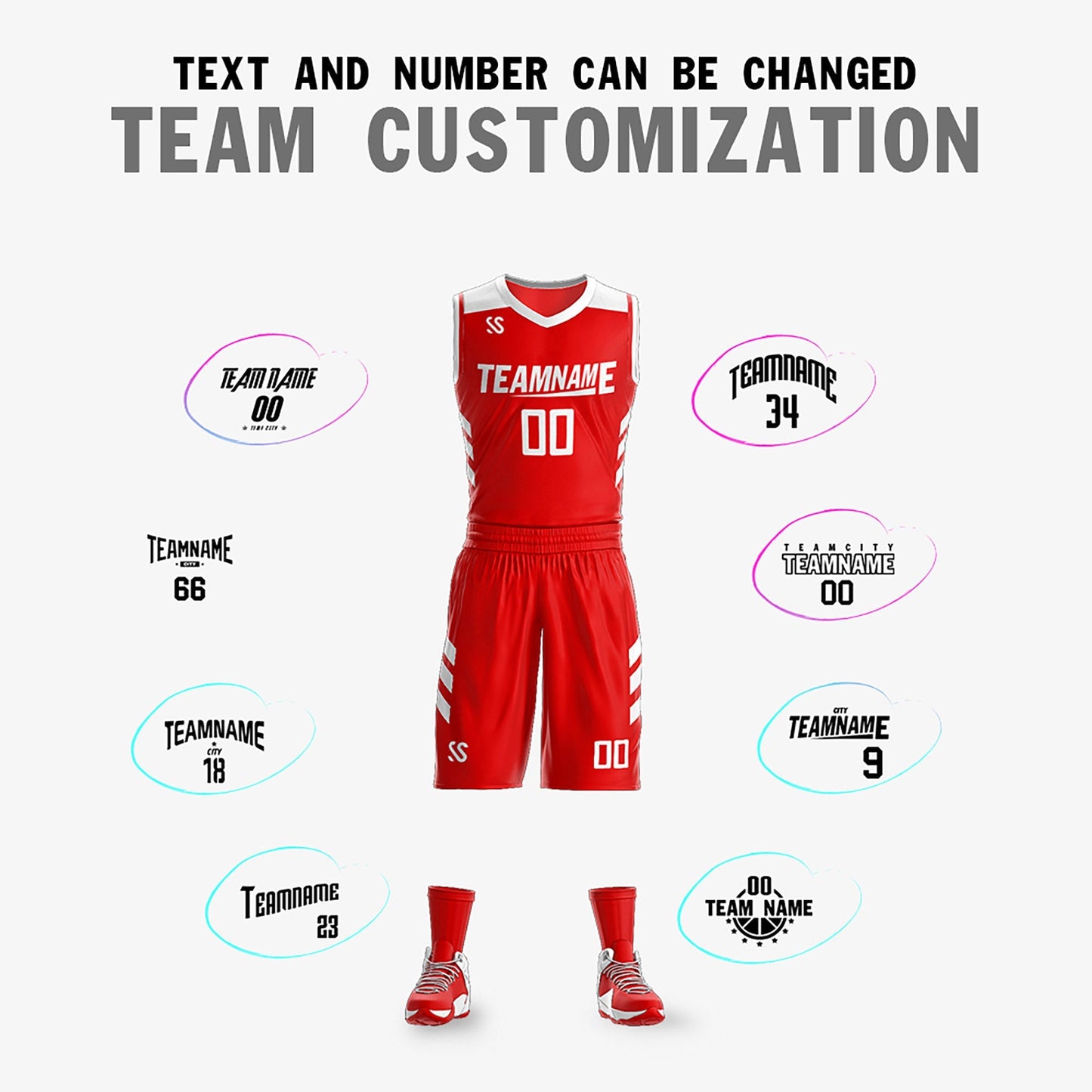 Custom Basketball Jersey Athletic Reversible Sets Uniforms Team Sport for Men/Youth