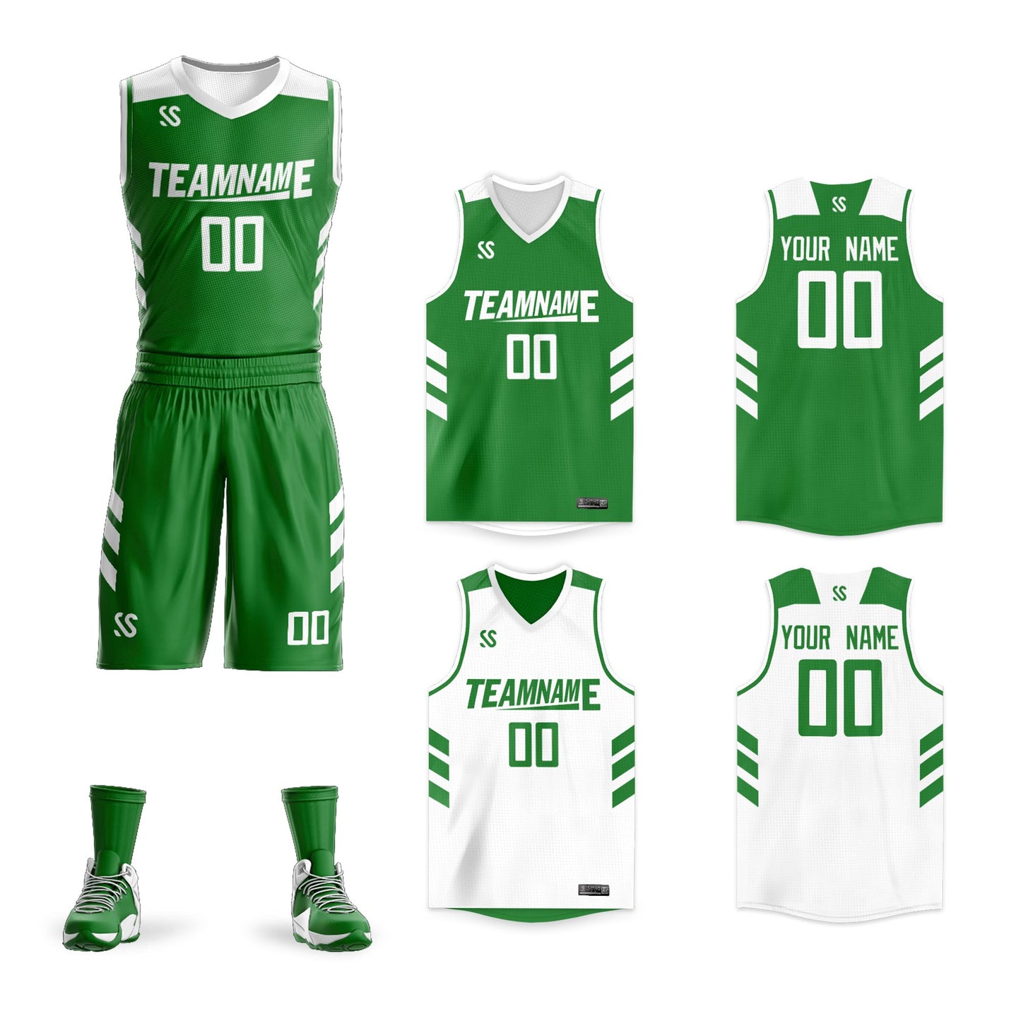 Custom Basketball Jersey Athletic Reversible Sets Uniforms Team Sport for Men/Youth