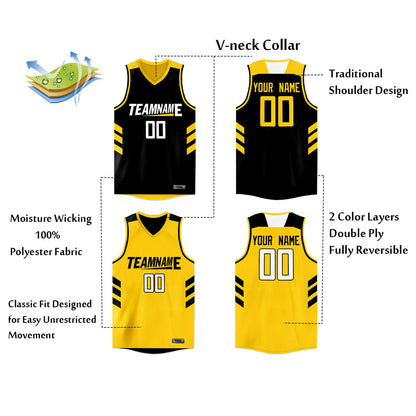 Custom Basketball Jersey Reversible Athletic Team Uniform for Men/Youth