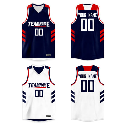 Custom Basketball Jersey Reversible Athletic Team Uniform for Men/Youth