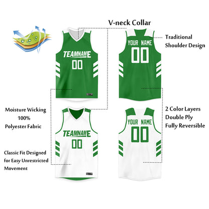 Custom Basketball Jersey Reversible Athletic Team Uniform for Men/Youth